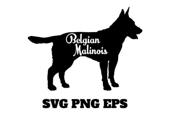 Belgian Malinois Dog Silhouette Breeds – A Designer's Review