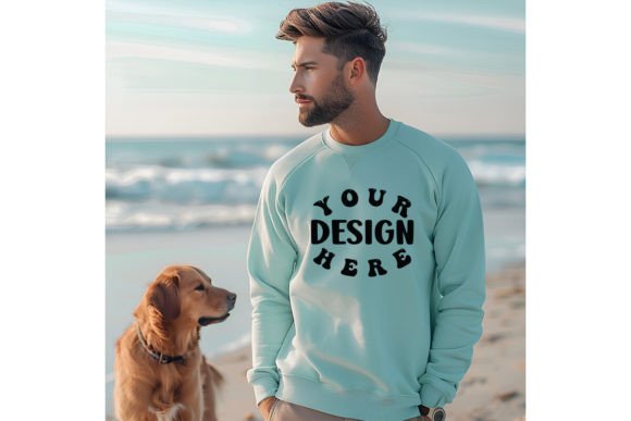 Dog Lover Beach Sweatshirt Mockup: A Designer's Review