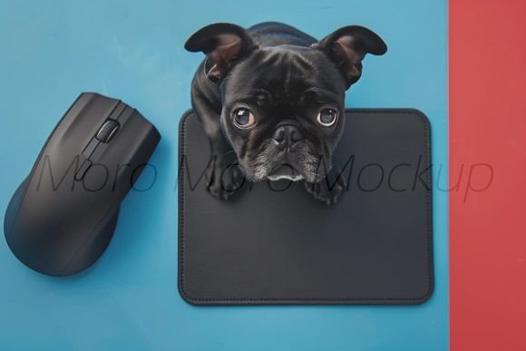 Dog Lover Black Mousepads Mockup: A Designer Review