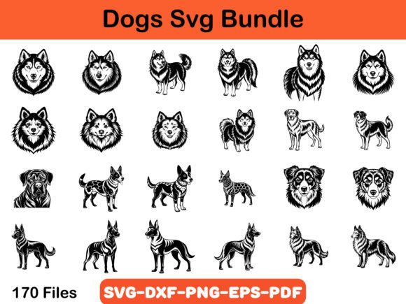 Dogs Svg Bundle, Dog Breed Bundle