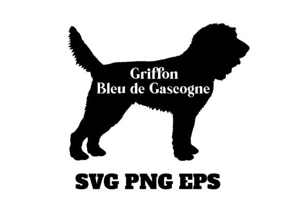 Griffon Bleu De Gascogne Dog Vector