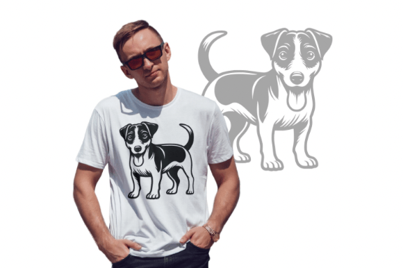 Jack Russell Terrier 2 SVG Pet Dog