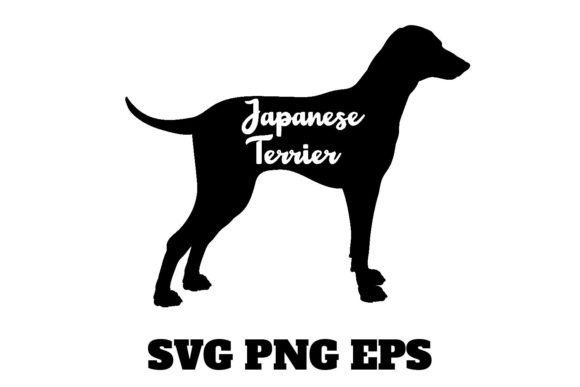 Japanese Terrier Dog Vector