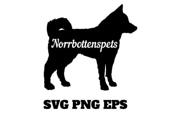 Norrbottenspets Dog Silhouette Embroidery Review