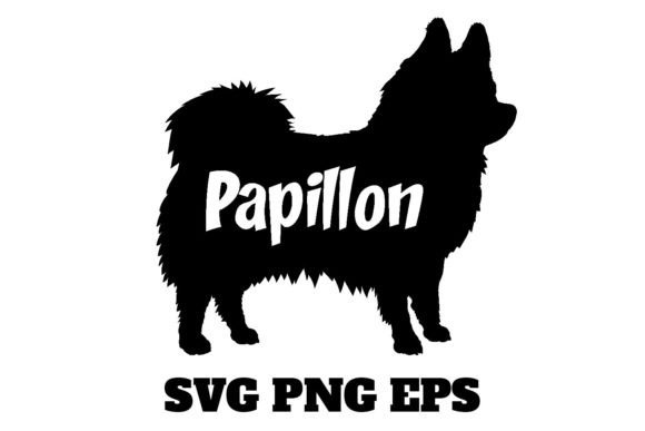 Papillon Dog Silhouette Vector: A Designer’s Review