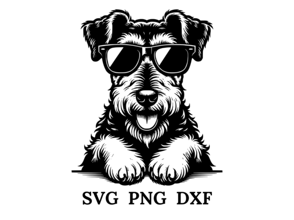 Peeking Dogs Airedale Terrier Design Review