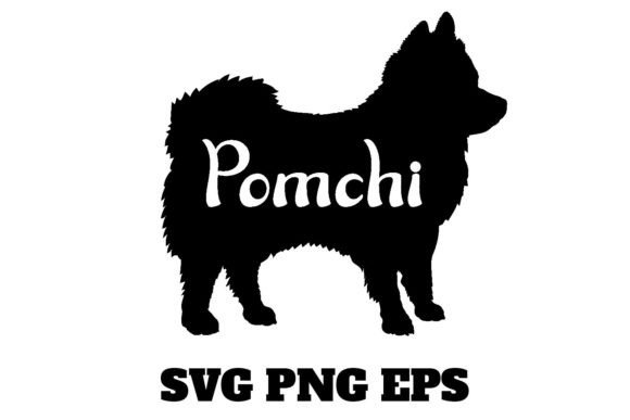 Pomchi Dog Silhouette Vector – A Designer's Review