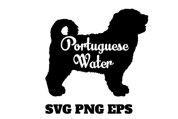 Portuguese Dog Silhouette Vector