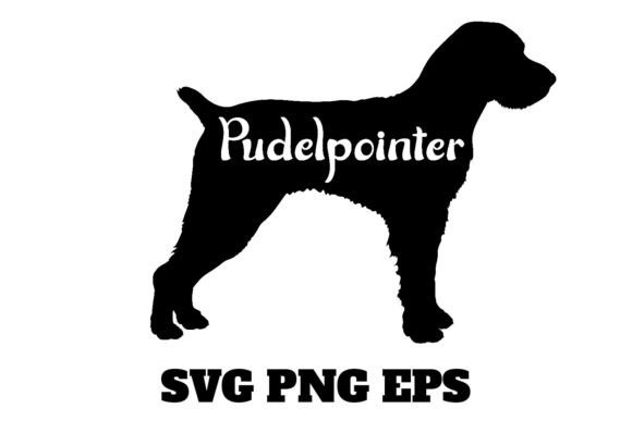 Pudelpointer Dog Silhouette Vector