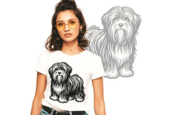 Tibetan Terrier SVG Pet Family Dog: A Designer’s Take on Embroidery Readiness