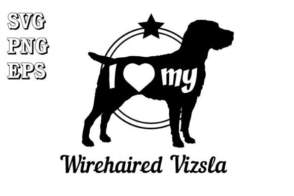 Wirehaired Vizsla Dog Silhouette: A Designer's Review